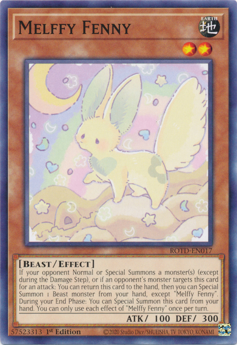Melffy Fenny [ROTD-EN017] Common Yu-Gi-Oh!