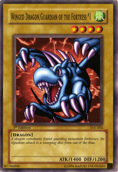 Winged Dragon, Guardian of the Fortress #1 [SYE-004] Common Yu-Gi-Oh!