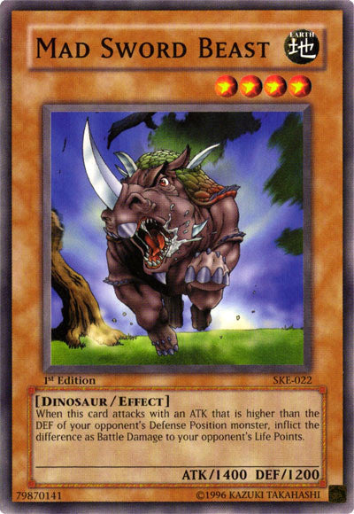 Mad Sword Beast [SKE-022] Common Yu-Gi-Oh!