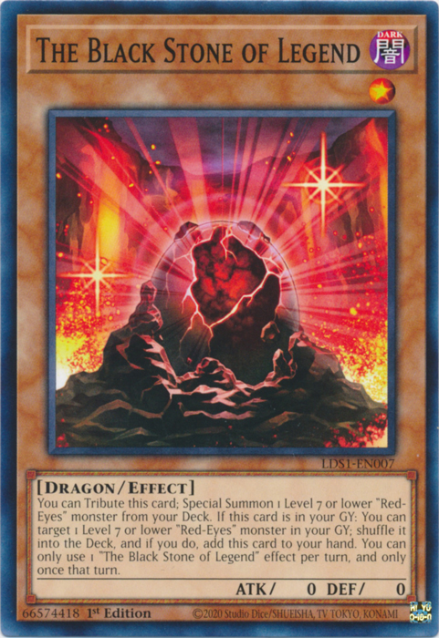 The Black Stone of Legend [LDS1-EN007] Common Yu-Gi-Oh!