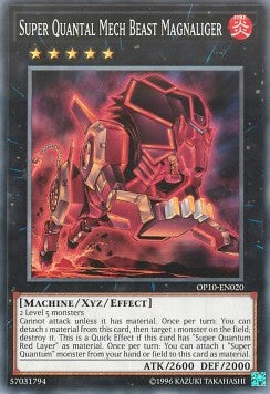 Super Quantal Mech Beast Magnaliger [OP10-EN020] Common Yu-Gi-Oh!