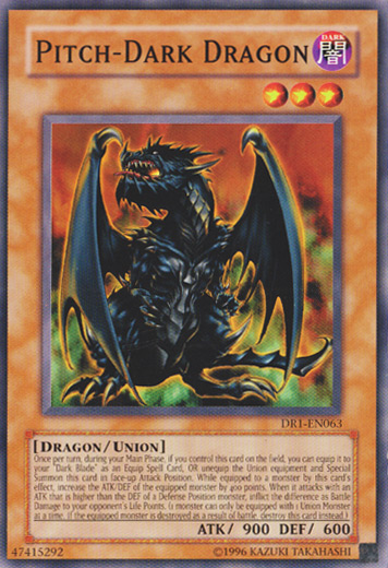 Pitch-Dark Dragon [DR1-EN063] Common Yu-Gi-Oh!
