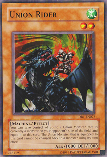 Union Rider [DR1-EN073] Common Yu-Gi-Oh!