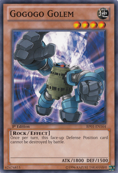 Gogogo Golem [BP01-EN164] Common Yu-Gi-Oh!