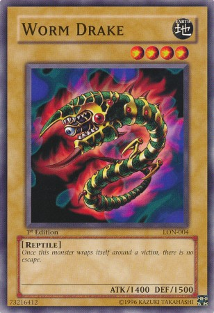 Worm Drake [LON-004] Common Yu-Gi-Oh!