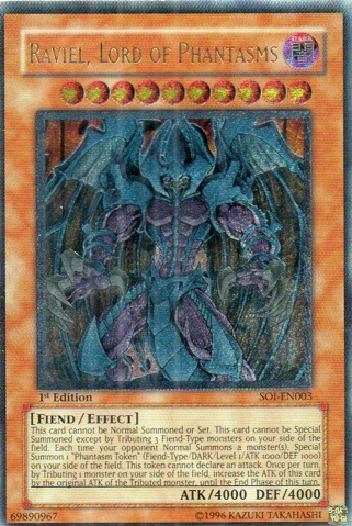 Raviel, Lord of Phantasms (UTR) [SOI-EN003] Ultimate Rare Yu-Gi-Oh!