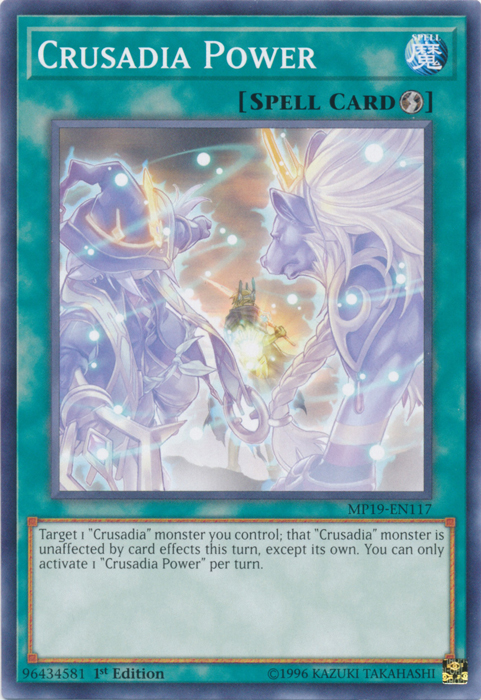 Crusadia Power [MP19-EN117] Common Yu-Gi-Oh!