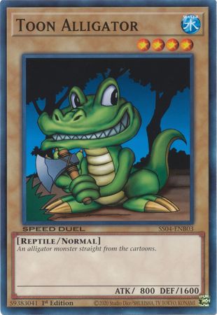 Toon Alligator [SS04-ENB03] Common Yu-Gi-Oh!