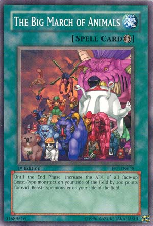 The Big March of Animals [FET-EN048] Common Yu-Gi-Oh!