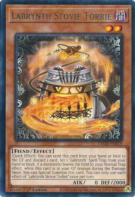 Labrynth Stovie Torbie [TAMA-EN019] Rare Yu-Gi-Oh!