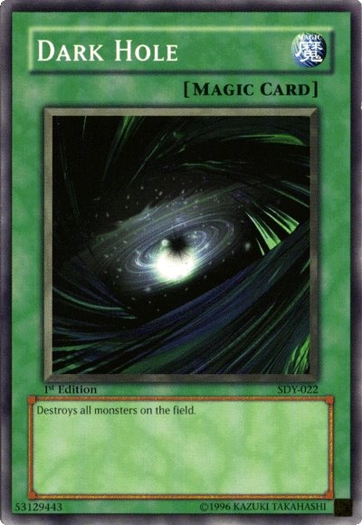 Dark Hole [SDY-022] Common Yu-Gi-Oh!