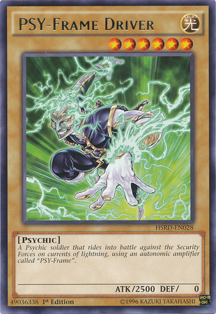 PSY-Frame Driver [HSRD-EN028] Rare Yu-Gi-Oh!