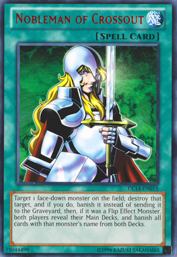 Nobleman of Crossout (Red) [DL14-EN015] Rare Yu-Gi-Oh!