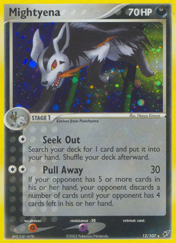 Mightyena (12/107) [EX: Deoxys] Pokémon