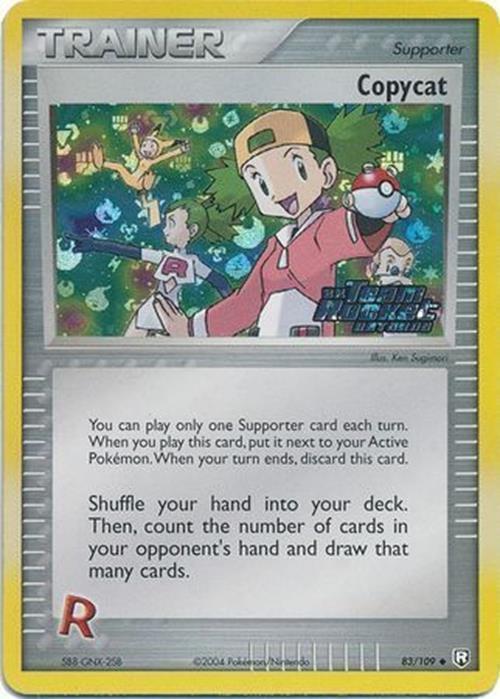 Copycat (83/109) (Stamped) [EX: Team Rocket Returns] Pokémon