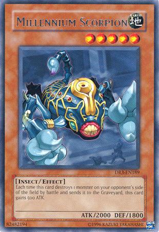 Millennium Scorpion [DR3-EN189] Rare Yu-Gi-Oh!