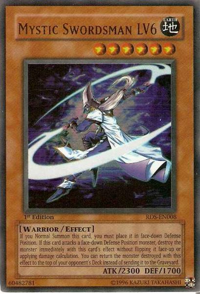 Mystic Swordsman LV6 [RDS-EN008] Ultra Rare Yu-Gi-Oh!