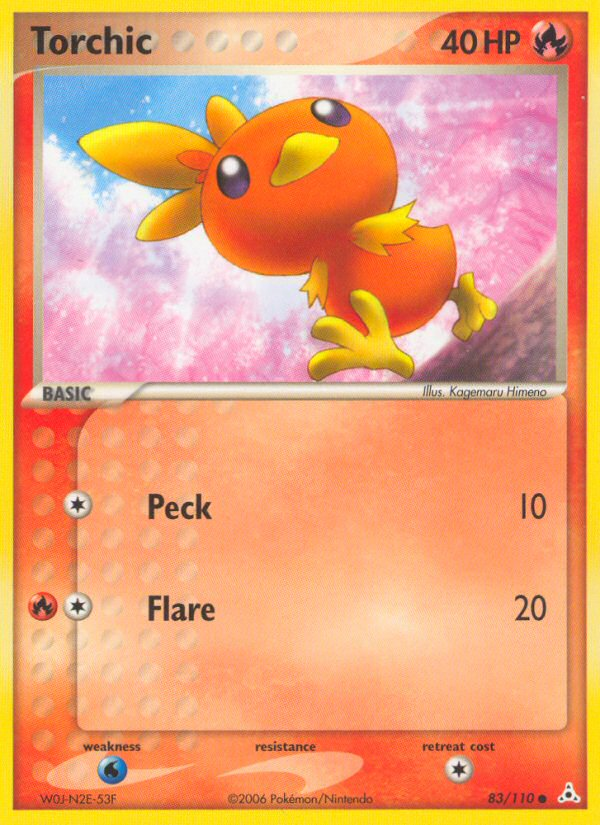 Torchic (83/110) [EX: Holon Phantoms] Pokémon