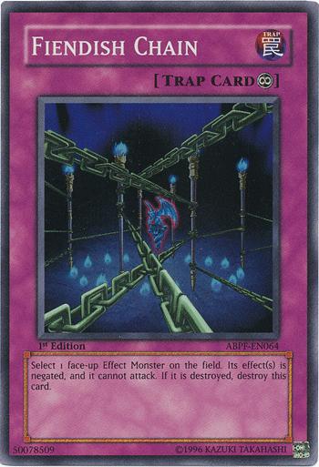 Fiendish Chain [ABPF-EN064] Super Rare Yu-Gi-Oh!