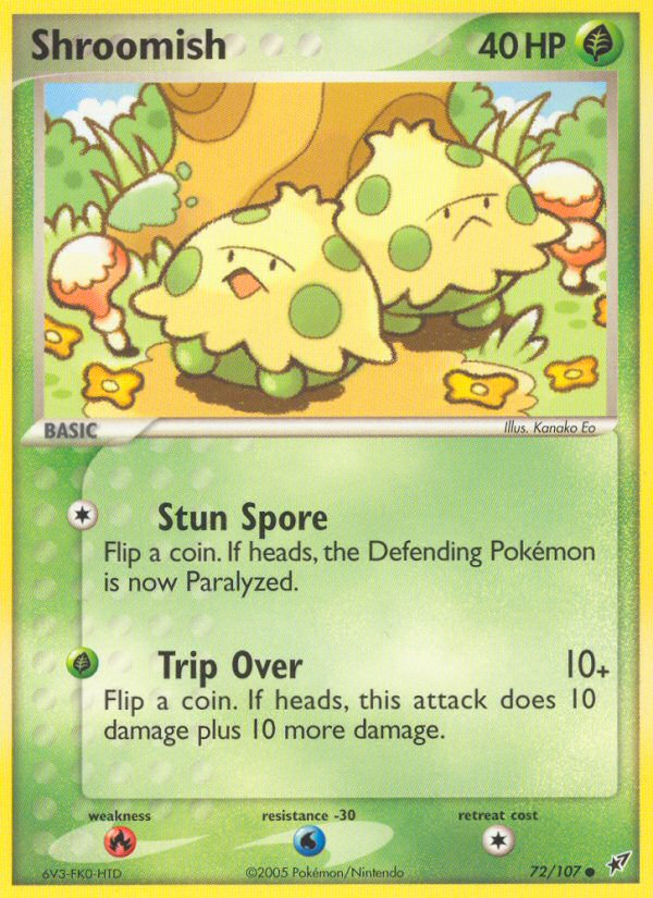 Shroomish (72/107) [EX: Deoxys] Pokémon