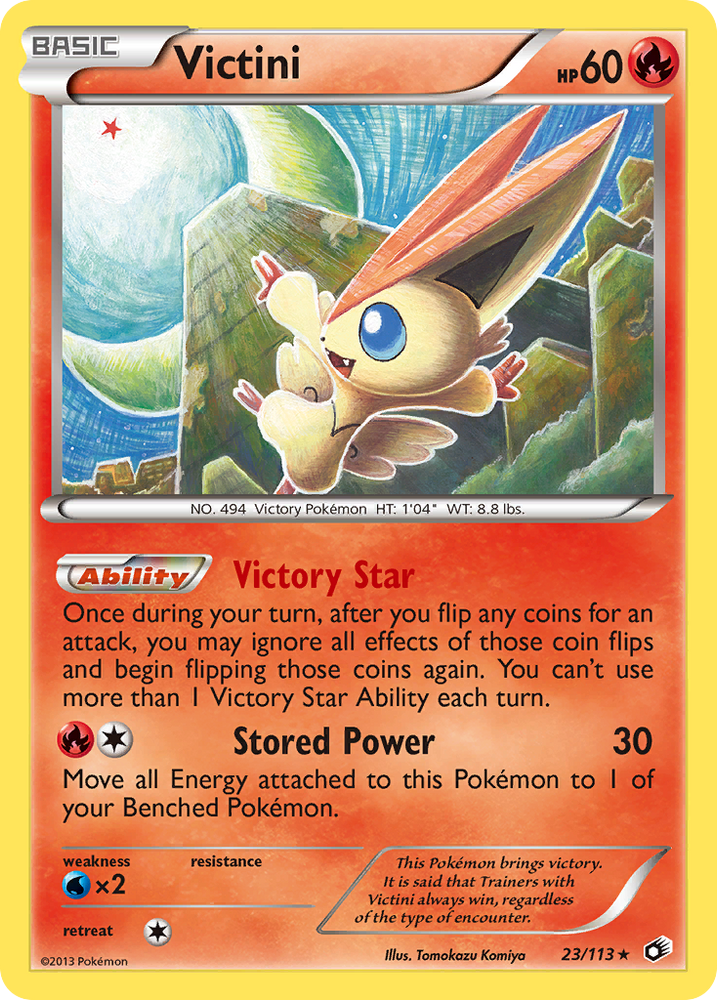 Victini (23/113) (Theme Deck Exclusive) [Black & White: Legendary Treasures] Pokémon