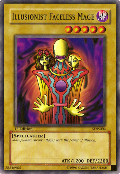 Illusionist Faceless Mage [SDP-004] Common Yu-Gi-Oh!