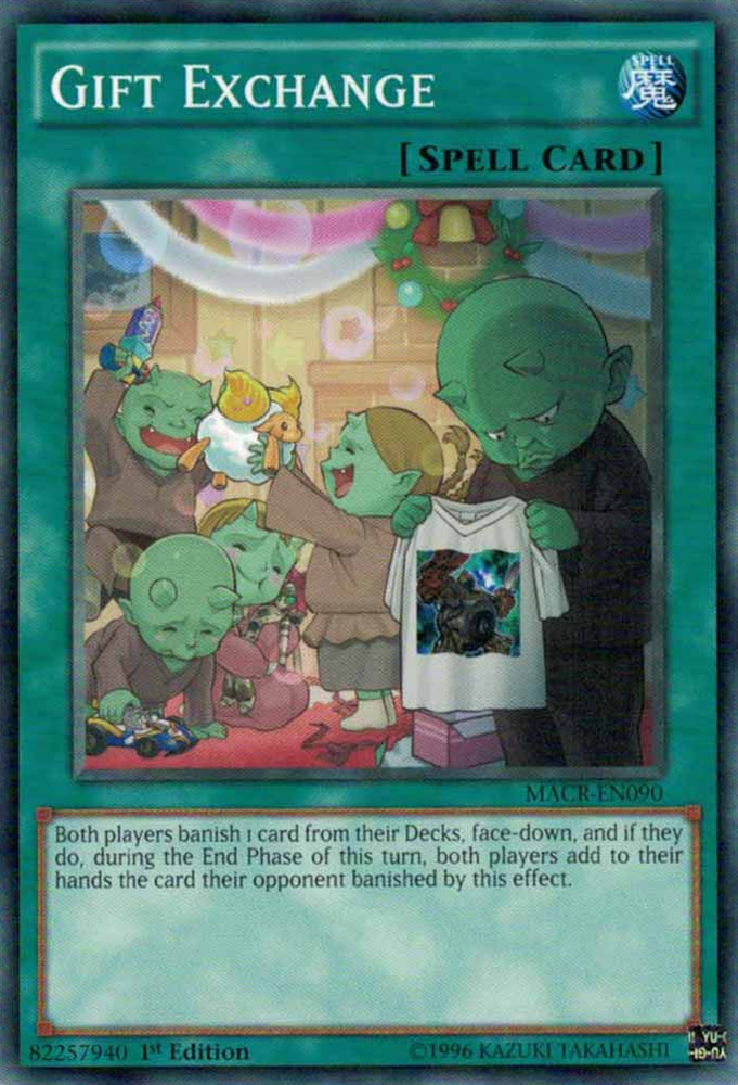 Gift Exchange [MACR-EN090] Common Yu-Gi-Oh!