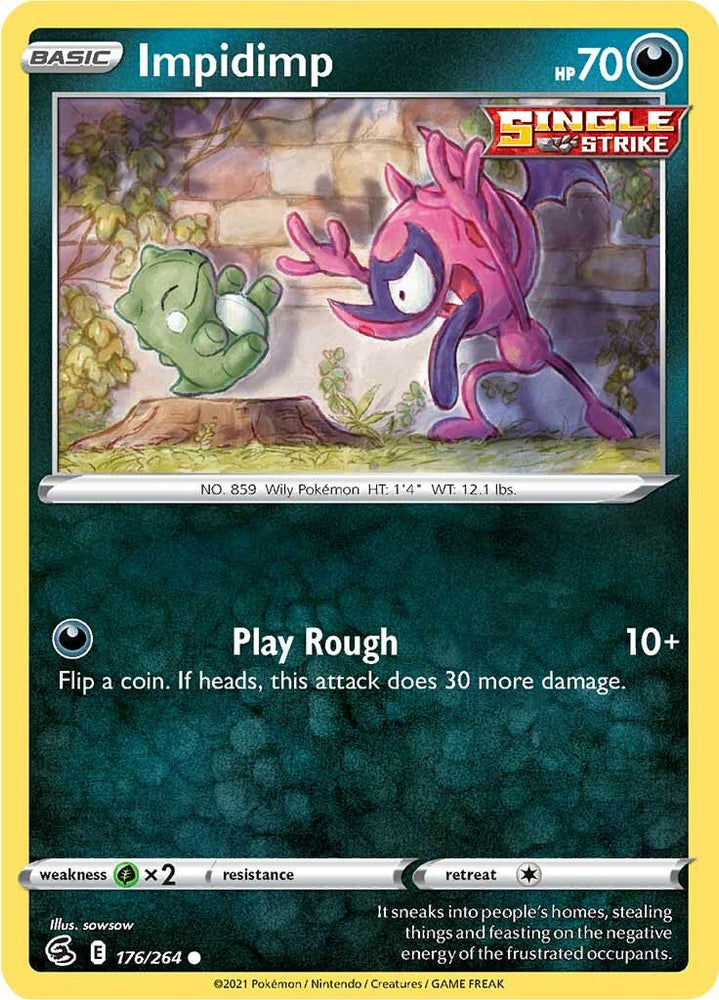 Impidimp (176/264) [Sword & Shield: Fusion Strike] Pokémon