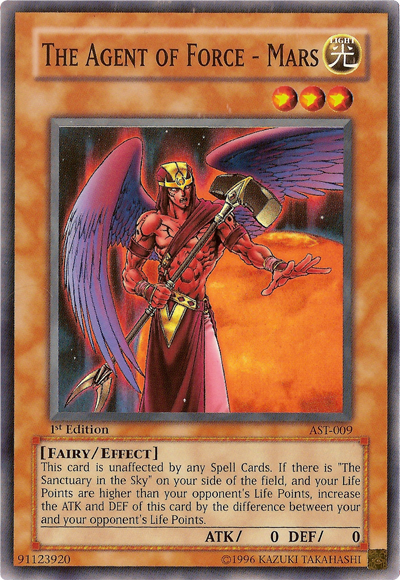 The Agent of Force - Mars [AST-009] Super Rare Yu-Gi-Oh!