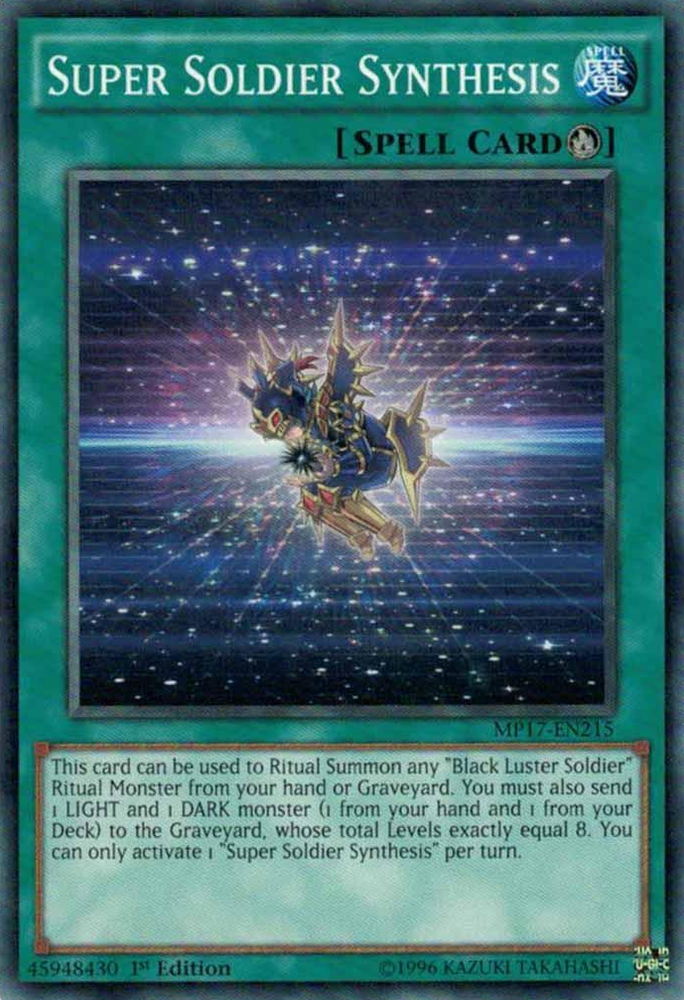 Super Soldier Synthesis [MP17-EN215] Common Yu-Gi-Oh!
