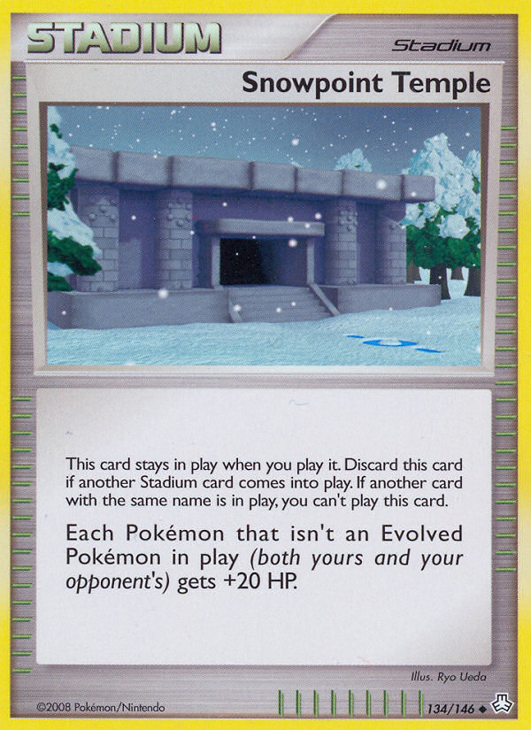 Snowpoint Temple (134/146) [Diamond & Pearl: Legends Awakened] Pokémon