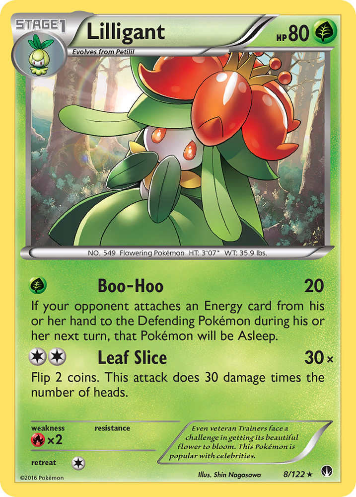 Lilligant (8/122) [XY: BREAKpoint] Pokémon