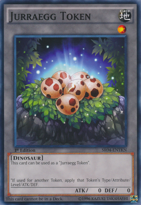 Jurraegg Token [SR04-ENTKN] Common Yu-Gi-Oh!