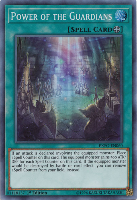 Power of the Guardians [EXFO-EN060] Super Rare Yu-Gi-Oh!