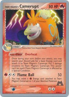 Team Magma's Camerupt (19/95) (Magma Spirit - Tsuguyoshi Yamato) [World Championships 2004] Pokémon