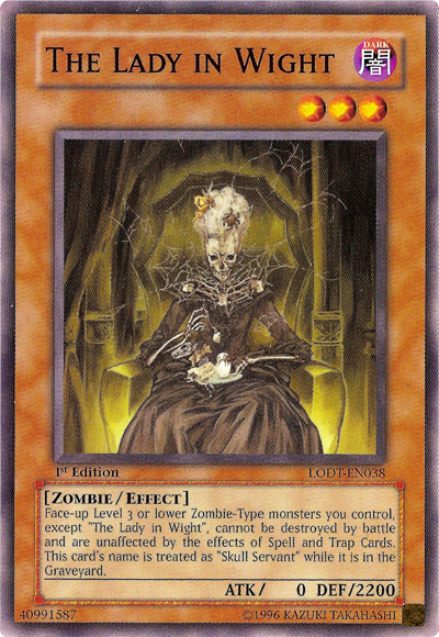 The Lady in Wight [LODT-EN038] Common Yu-Gi-Oh!