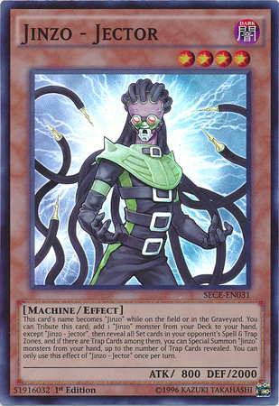Jinzo - Jector [SECE-EN031] Super Rare Yu-Gi-Oh!