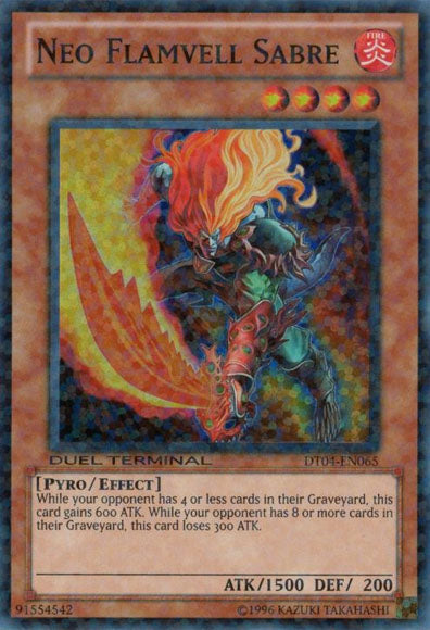 Neo Flamvell Sabre [DT04-EN065] Super Rare Yu-Gi-Oh!