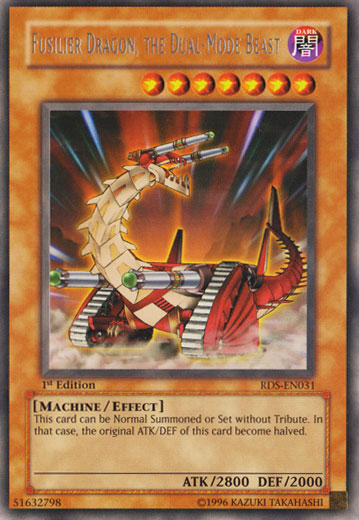 Fusilier Dragon, the Dual-Mode Beast [RDS-EN031] Rare Yu-Gi-Oh!