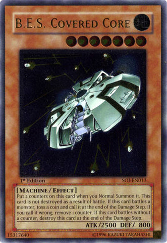 B.E.S. Covered Core (UTR) [SOI-EN013] Ultimate Rare Yu-Gi-Oh!