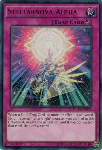 Stellarnova Alpha [DUEA-EN071] Ultra Rare Yu-Gi-Oh!