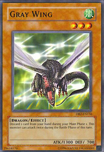 Gray Wing [DB2-EN156] Common Yu-Gi-Oh!
