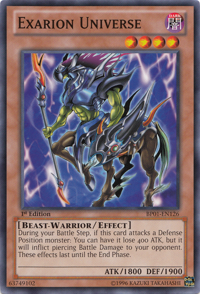 Exarion Universe [BP01-EN126] Common Yu-Gi-Oh!