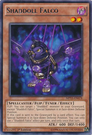 Shaddoll Falco [MP15-EN078] Rare Yu-Gi-Oh!