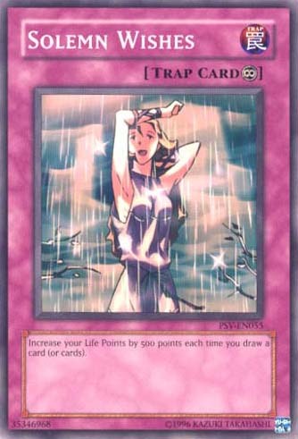 Solemn Wishes [PSV-EN055] Common Yu-Gi-Oh!