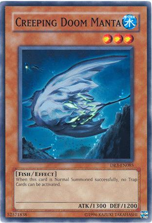 Creeping Doom Manta [DR3-EN085] Common Yu-Gi-Oh!