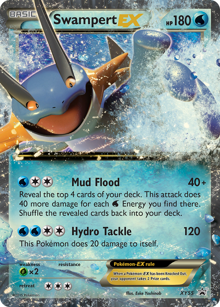 Swampert EX (XY55) [XY: Black Star Promos] Pokémon