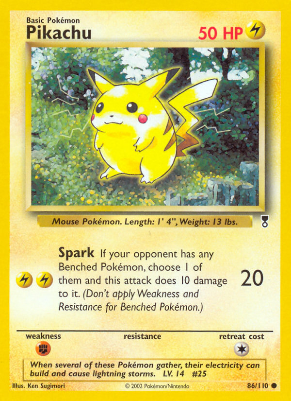 Pikachu (86/110) [Legendary Collection] Pokémon