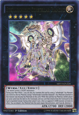 Stellarknight Constellar Diamond [MP15-EN224] Ultra Rare Yu-Gi-Oh!