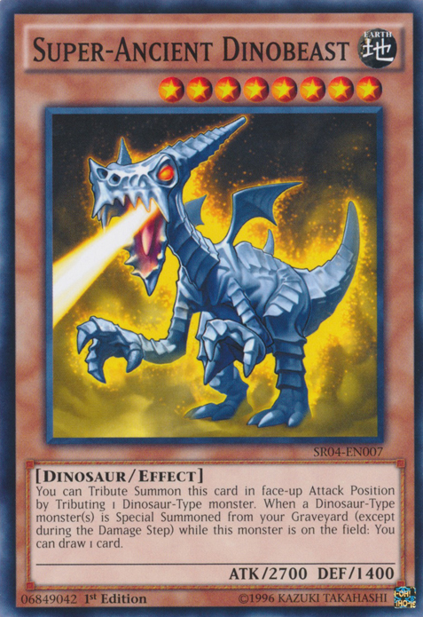 Super-Ancient Dinobeast [SR04-EN007] Common Yu-Gi-Oh!